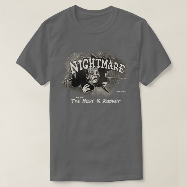 Nightmare with The Host and Rodney T-Shirt (Design Front)