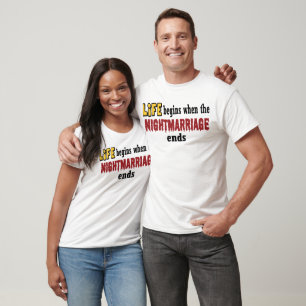 Nightmarriage Ends T-Shirt