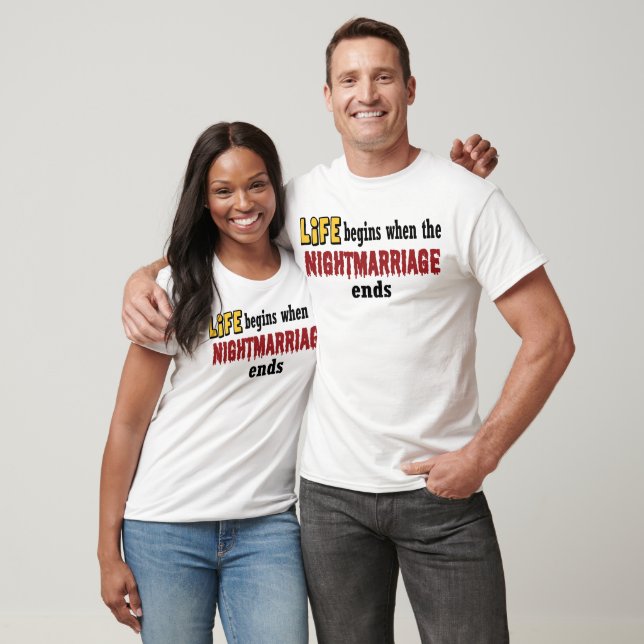 Nightmarriage Ends T-Shirt (Unisex)