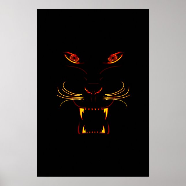 NightMinds - Panther's Heat Poster (Front)