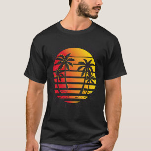 Nights Get Longer Life Gets Better Beach Summer Tr T-Shirt