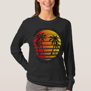 Nights Get Longer Life Gets Better Beach Summer Tr T-Shirt