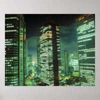 Nightscape, Shinjuku, Tokyo, Japan