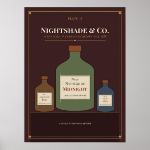 Nightshade & Co. Vintage Halloween Wall Art