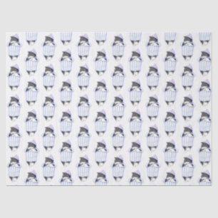 NIGHTSHIRT CAT Tissue Paper