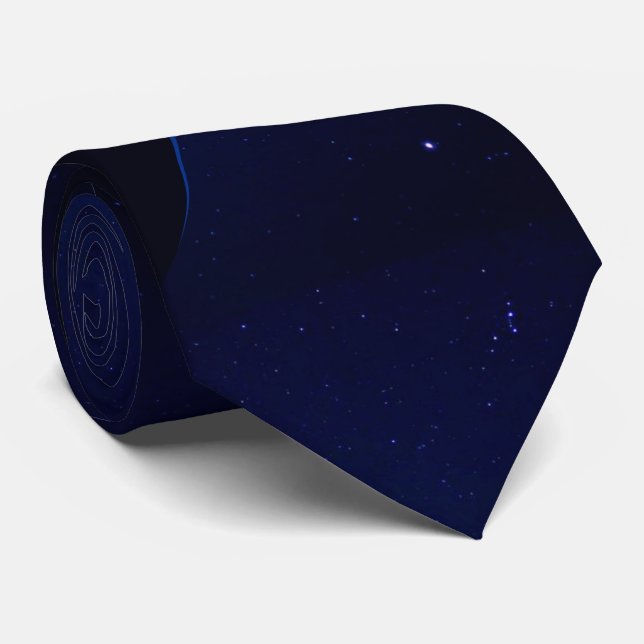 Nightside Planet Tie (Rolled)