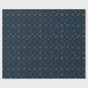 Nighttime Constellations Wrapping Paper