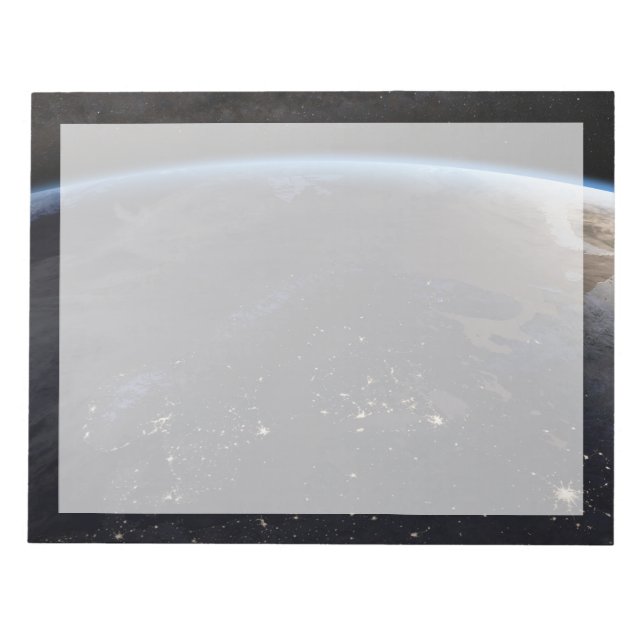 Nighttime Far Northern Europe Notepad (Front)