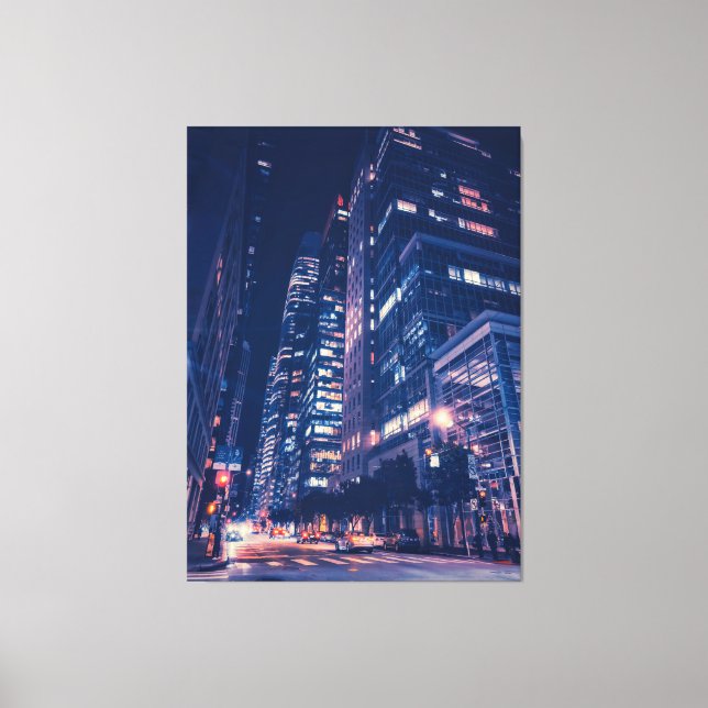 Nighttime San Francisco Canvas Print (Front)