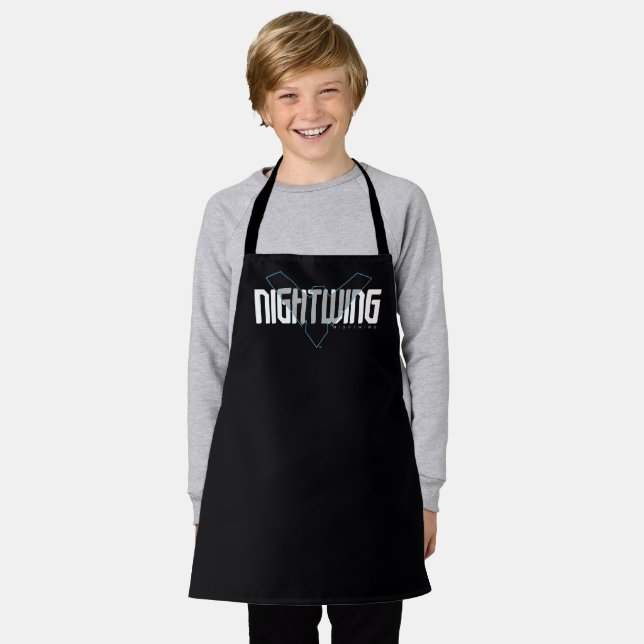 Nightwing Hi-Tech Name Graphic Apron (Worn)