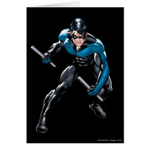 Nightwing with Weapons