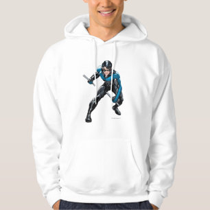 Nightwing with Weapons Hoodie