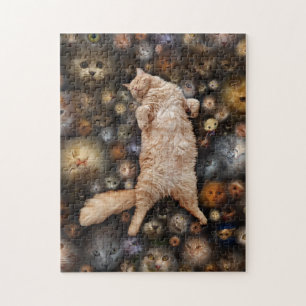 Nighty Nighty Kitty Cat,   Jigsaw Puzzle