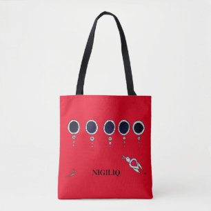 Nigiliq flying West Tote Bag