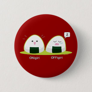 Nigiri 6 Cm Round Badge