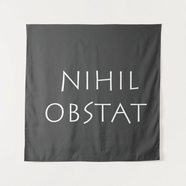 Nihil obstat tapestry (Front)