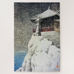 Nihon Fūkei Senshū Abuto no Kannon Kawase Hasui Jigsaw Puzzle