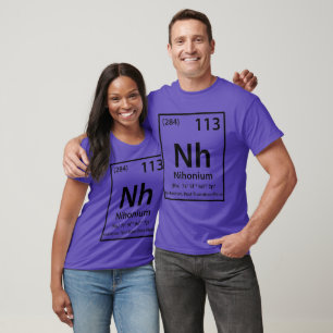 Nihonium Element (black) T-Shirt