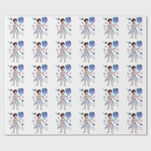 # Nihonium (Nh) – Atomic ATOMIVRA™ Collection Wrapping Paper
