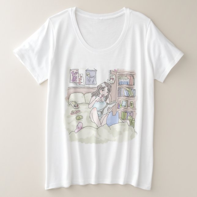 Nijigo Plus Size T-Shirt (Design Front)