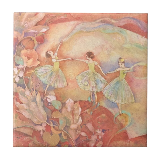 Nijino-Odori: A Rainbow Dance Tile (Front)