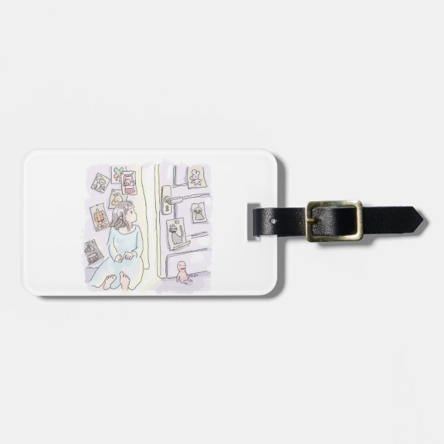 Nijiyashi Luggage Tag (Front Horizontal)