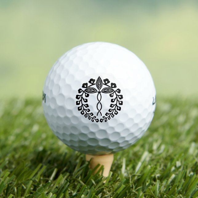 Nijo wisteria golf balls (Insitu Tee)