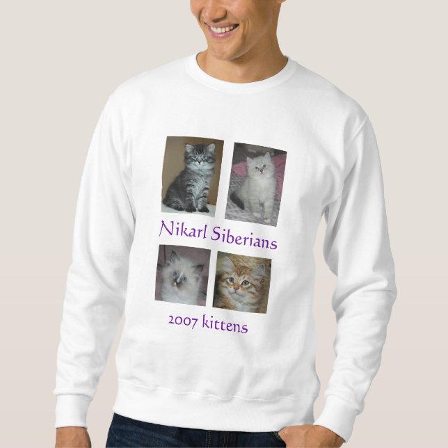 Nikarl Siberians Sweatshirt (Front)