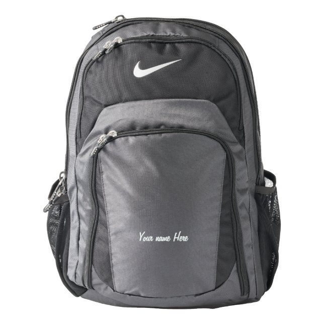 Nike Backpack Custom Name (Front)