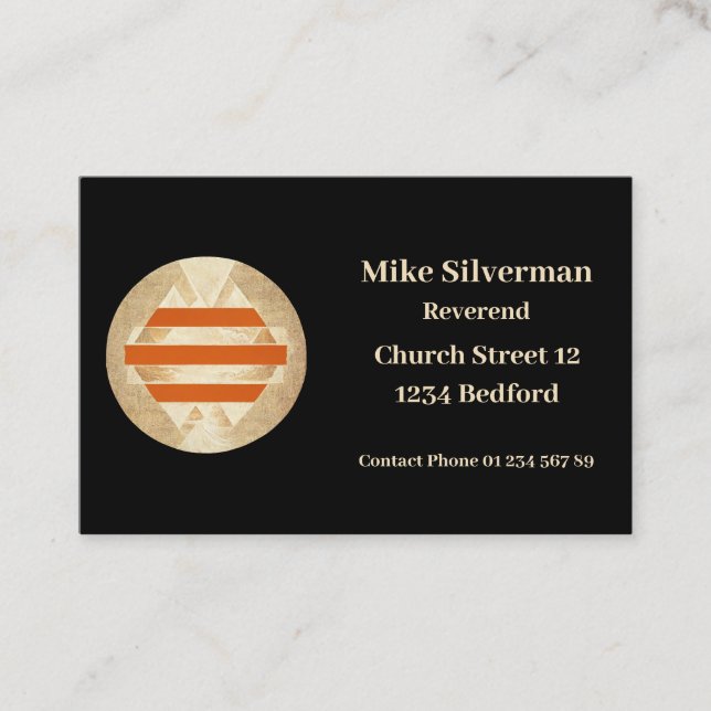 Nikias Logo Business Card (Front)