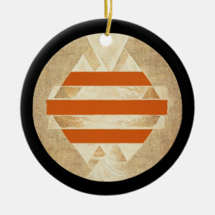 Nikias Logo Ceramic Tree Decoration