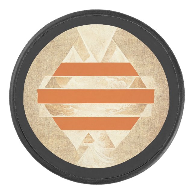 Nikias Logo Hockey Puck (Front)