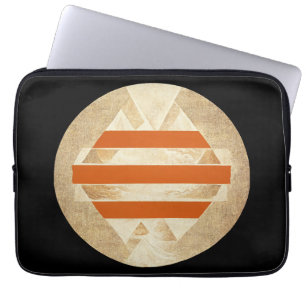 Nikias logo laptop sleeve
