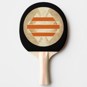 Nikias logo ping pong paddle
