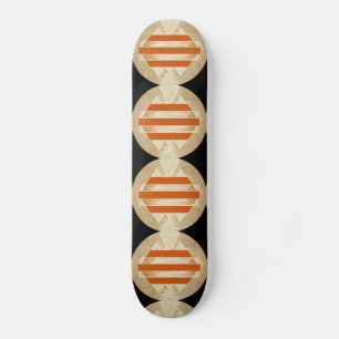Nikias logo skateboard
