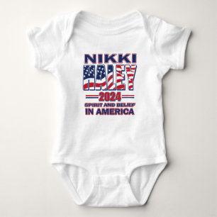 Nikki Haley 2024 Baby Bodysuit