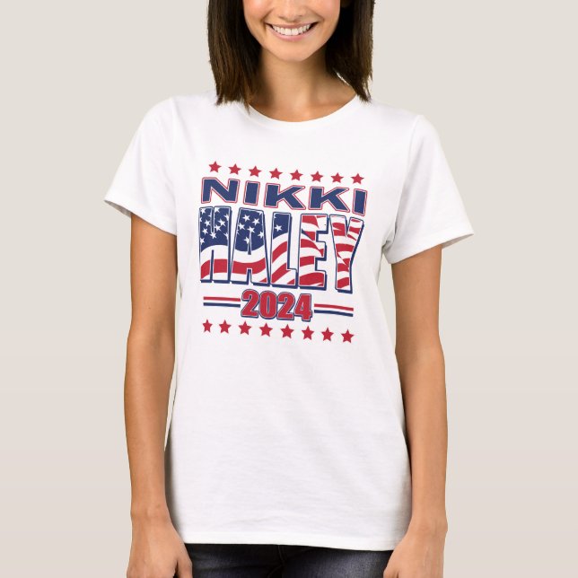 Nikki Haley 2024 T-Shirt (Front)