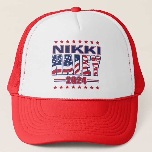 Nikki Haley 2024 Trucker Hat (Front)
