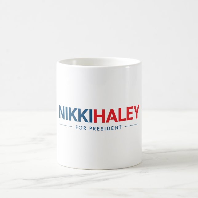 Nikki Haley for President 2024 Coffee Mug (Center)