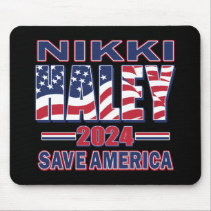 Nikki Haley Save America Mouse Pad