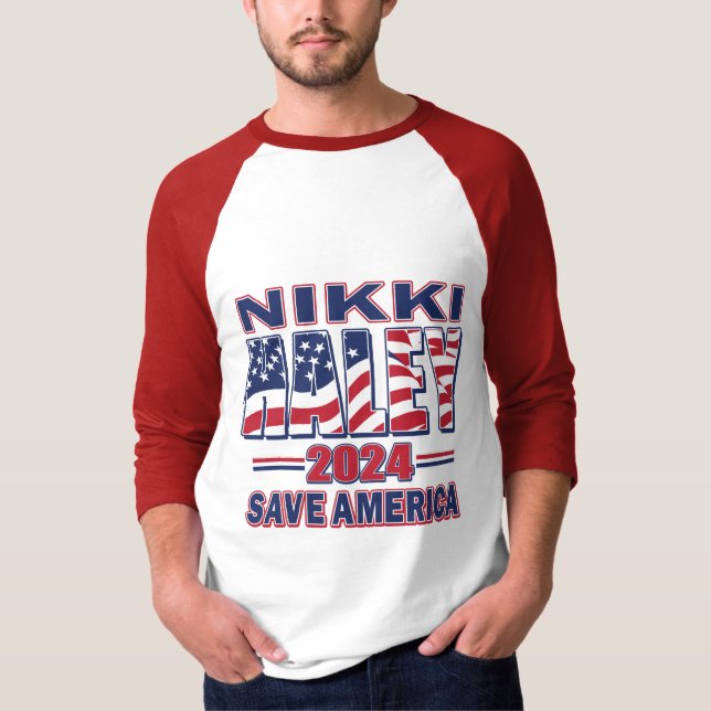 Nikki Haley Save America T-Shirt (Front)