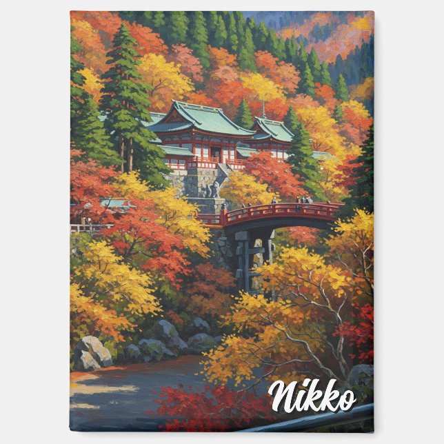 Nikko Japan Travel Magnet (Front)