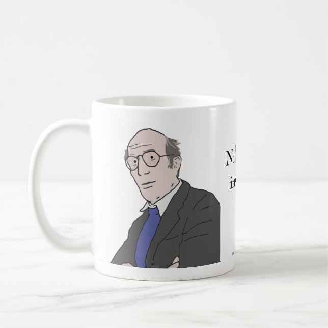 Niklas Luhmann mug (Left)