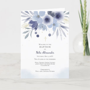 Niko Greek Orthodox Church Baptism Program Programme