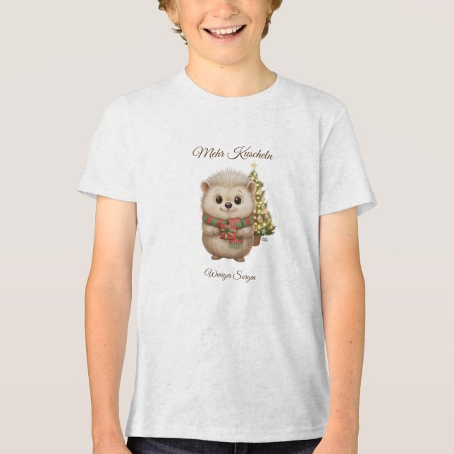 Niko Igel Kinder Shirt Christmas (Front)