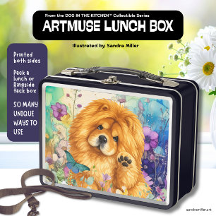 NIKO the Chow Metal Lunch Box