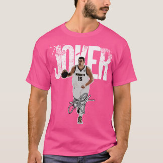 Nikola Jokic The Joker Basketball Denver Signature T-Shirt