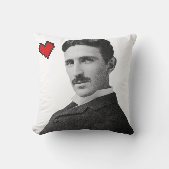Nikola Tesla Cushion (Front)