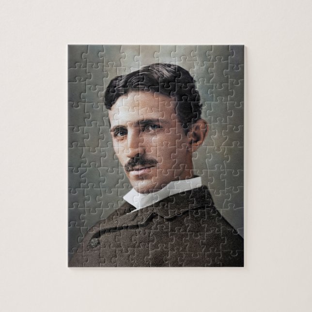 Nikola Tesla Jigsaw Puzzle (Vertical)