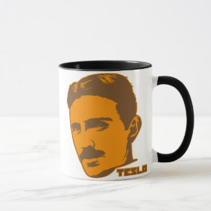 Nikola Tesla Portrait Mug